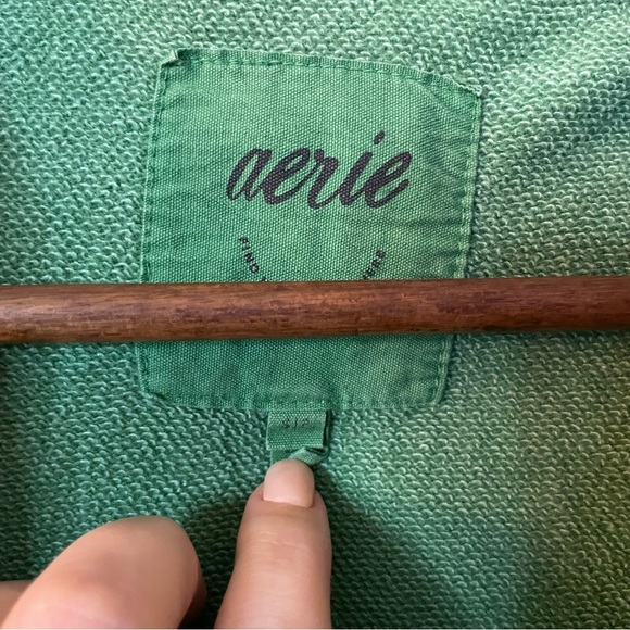 Aerie Down to Earth 1/4 Zip Sweatshirt Small - Picture 3 of 4